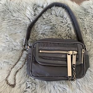 Stella McCartney LeSportSac Gray Nylon Chain Purse